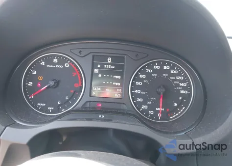 2016 Audi A3 2.0T Premium z USA, uszkodzony, nr VIN WAUJ8GFF0G1063649